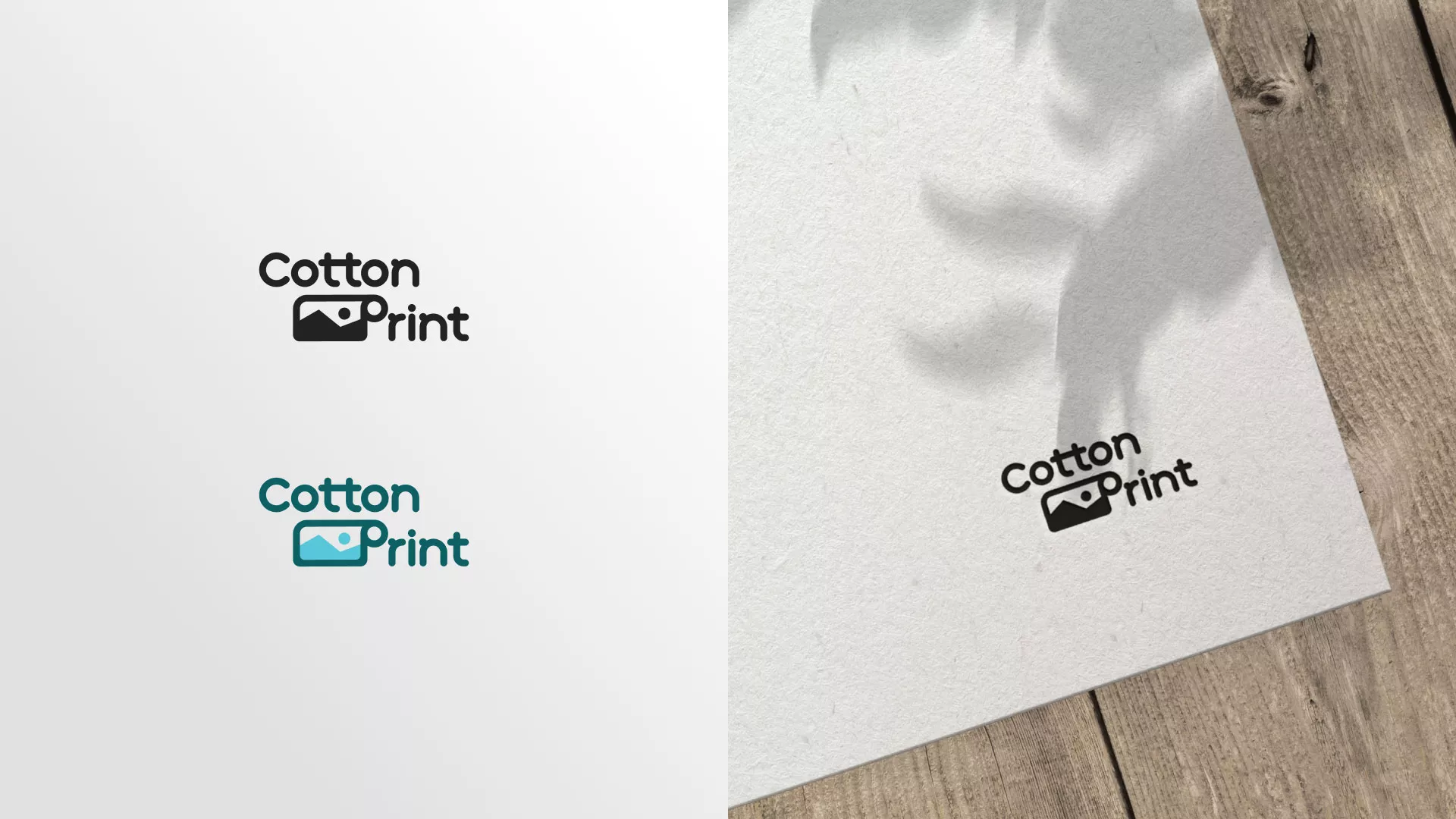 Разработка логотипа в Зиме для компании «CottonPrint»