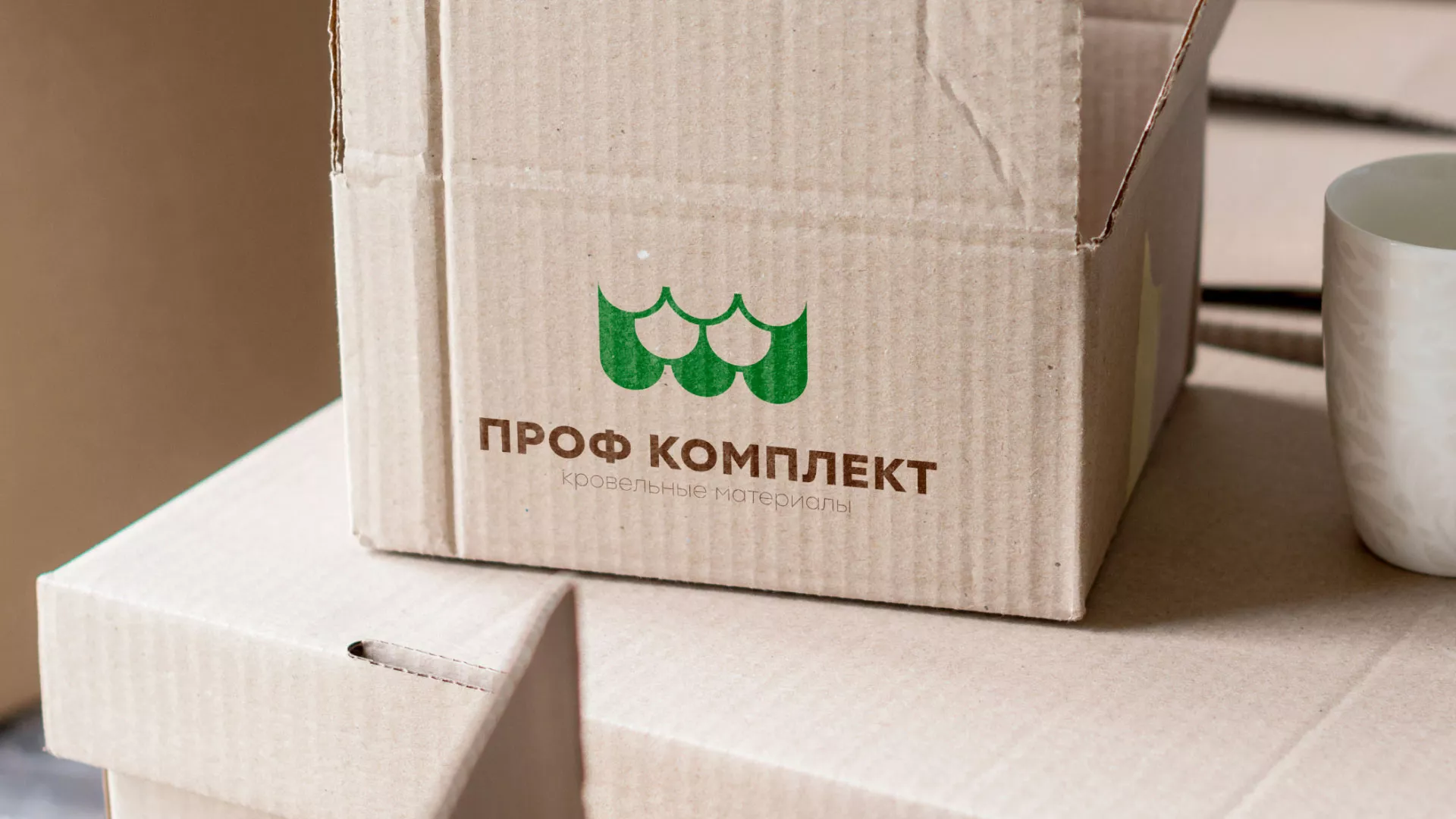 Создание логотипа компании «Проф Комплект» в Зиме