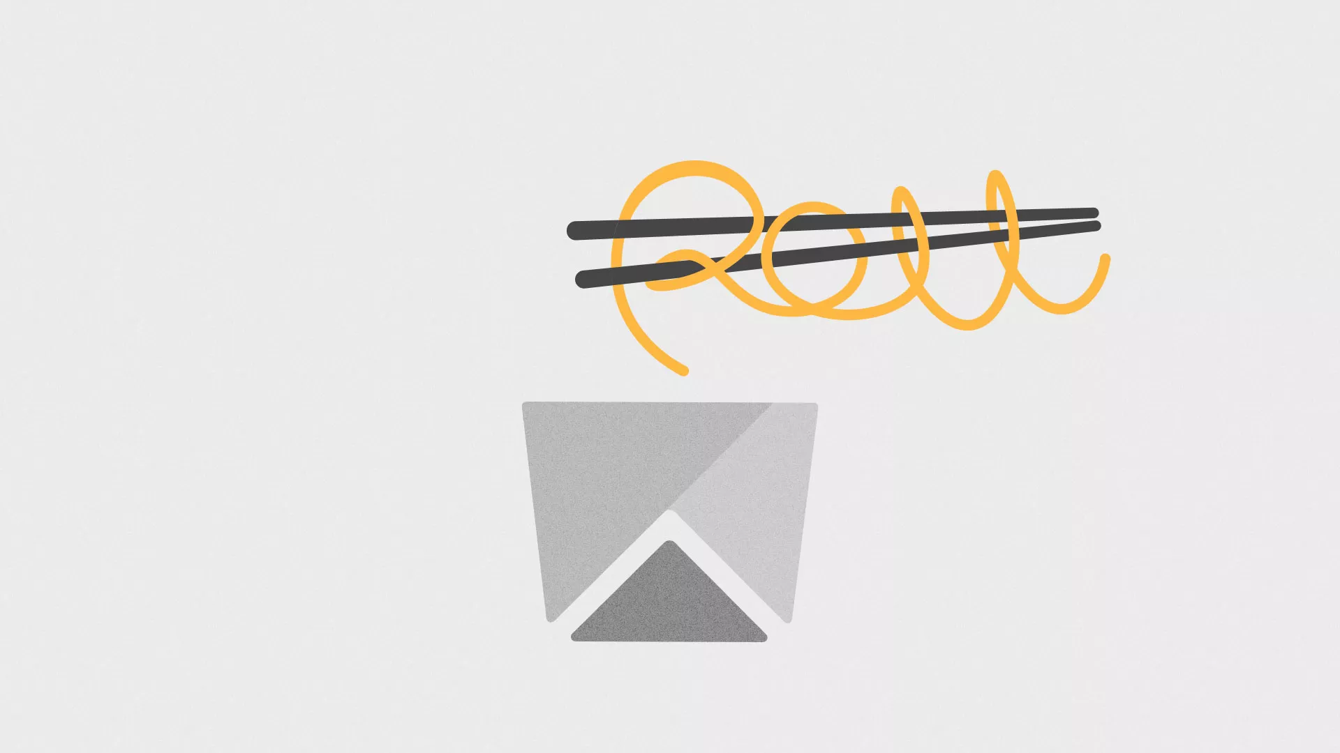 Оформление меню суши-бара «Roll Wok Club» в Зиме