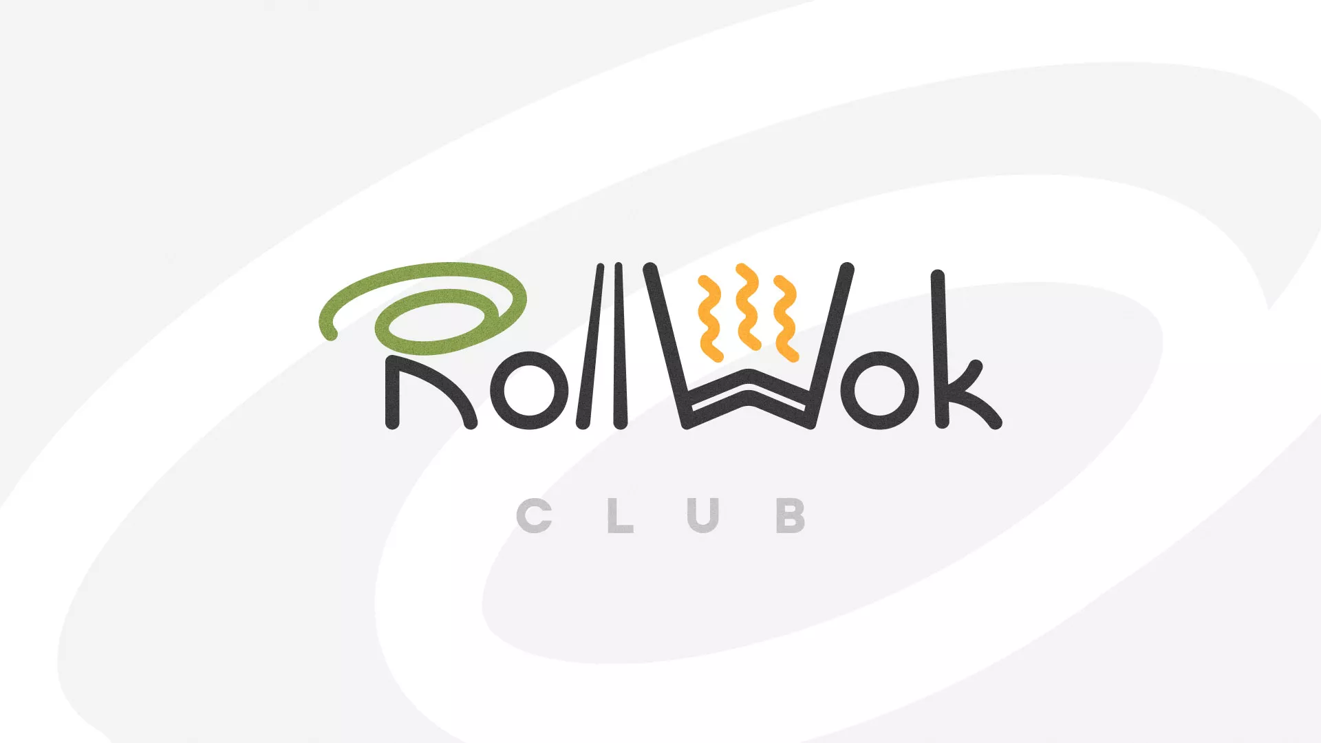 Создание дизайна листовок суши-бара «Roll Wok Club» в Зиме