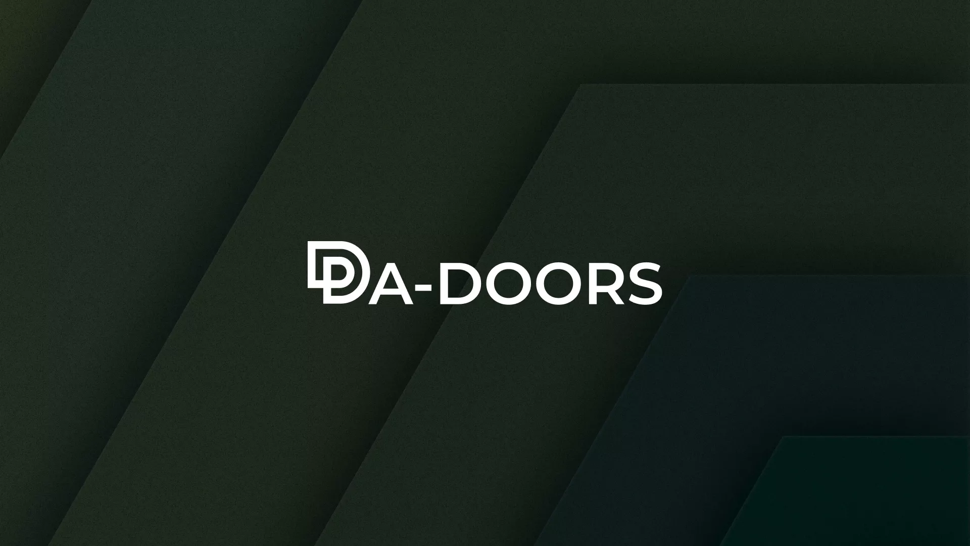 Создание логотипа компании «DA-DOORS» в Зиме